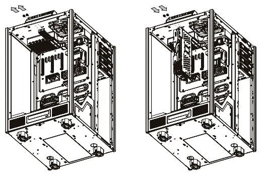 thermaltake CA-1H1-00F1WN-00 The Tower 900 E-ATX Full Tower Super Gaming Computer Case - 09