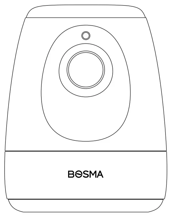 Bosma XC 360 Degree Indoor Home Security Smart Camera-
