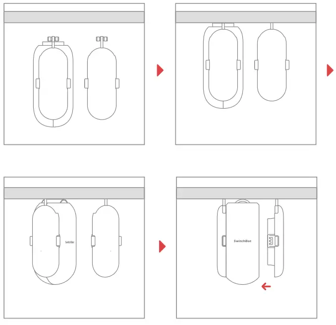 SwitchBot Curtain U Rail 2 - fig 8