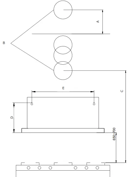 FAGOR IO-HOO-0770 6 Kitchen Extractor Hood - 5