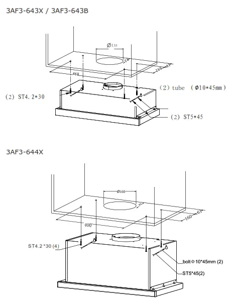 FAGOR IO-HOO-0770 6 Kitchen Extractor Hood - 7