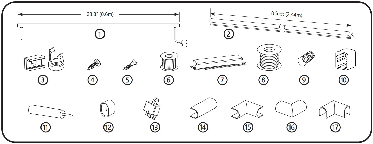 GE current GEXNB32 2 Contour Gen 2 LED Lighting System Back Bend - icon 4