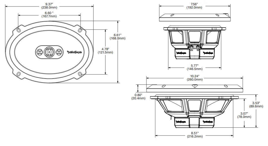 Rockford-Fosgate-P132-Punch-3.50-Inch-2-Way-Full-Range-Speaker-fig-10