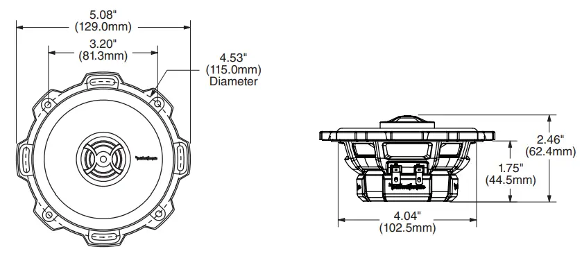 Rockford-Fosgate-P132-Punch-3.50-Inch-2-Way-Full-Range-Speaker-fig-2