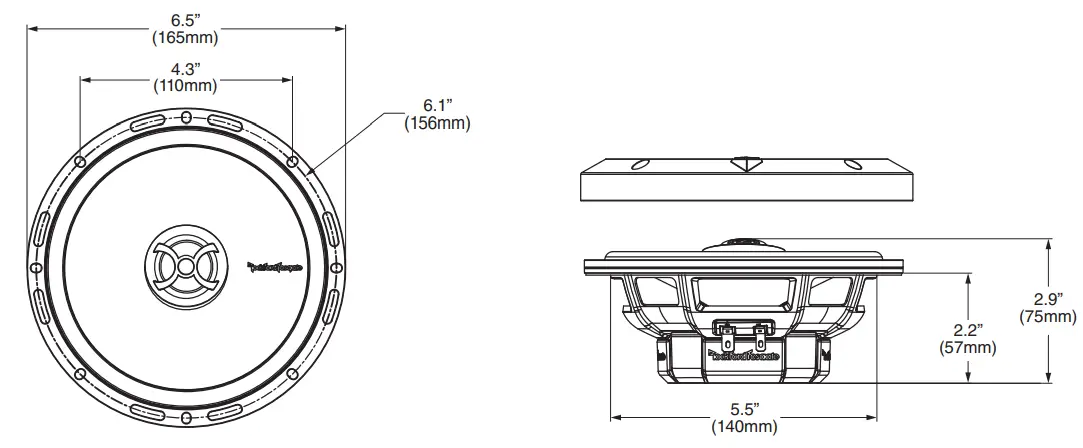 Rockford-Fosgate-P132-Punch-3.50-Inch-2-Way-Full-Range-Speaker-fig-5