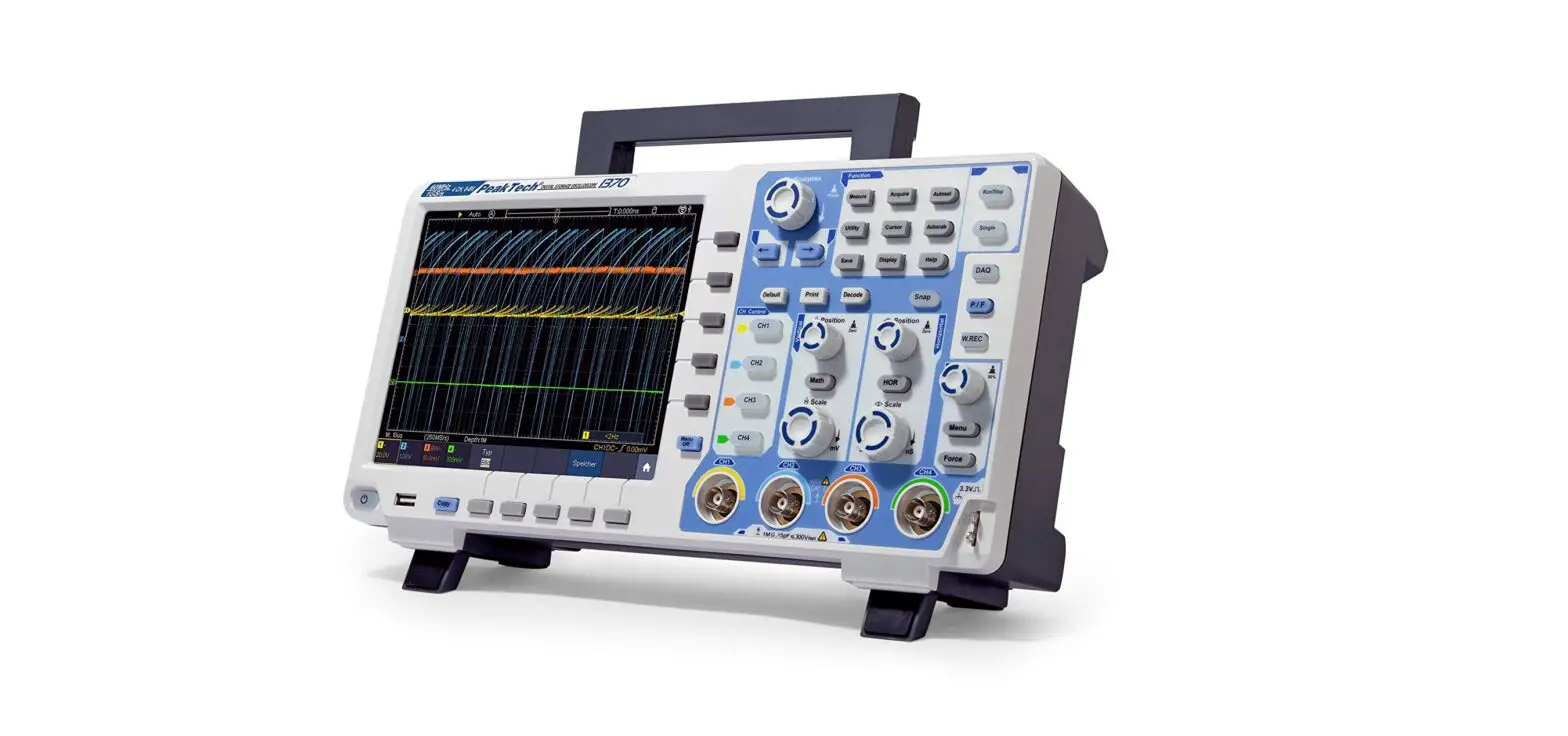 Peaktech 1370 Digital Oscilloscope User Manual