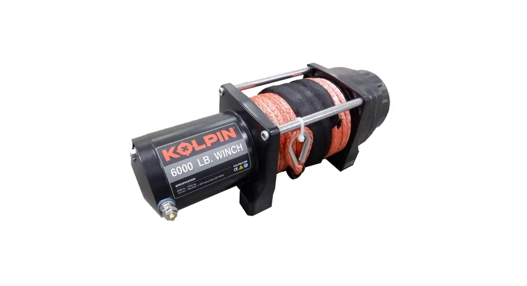 Kolpin Outdoors 25-9605 Polaris Ranger 6000 Lb Synthetic Rope Winch Instruction Manual Kolpin Outdoors 25-9605 Polaris Ranger 6000 Lb Synthetic Rope Winch Instruction Manual