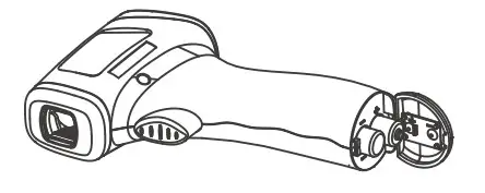 eZthings HW-F7 Non-Contact Forehead Thermometer - operate