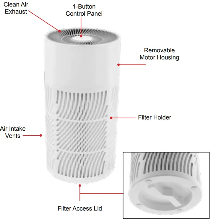 nuwave-47501-OXYPURE-Hepa-Air-Purifier-FIG-4