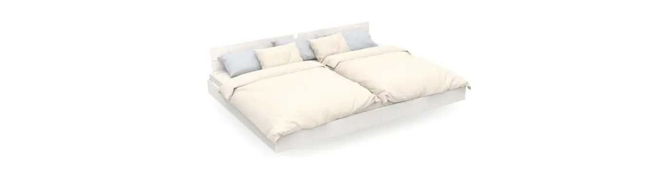 Ekomia 240x200cm Solid Wood Family Bed Instruction Manual