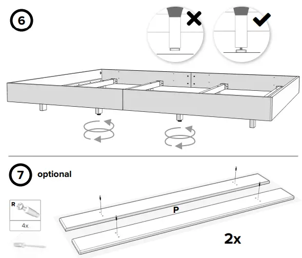 ekomia-240x200cm-Solid-Wood-Family-Bed-Instruction-FIG-8