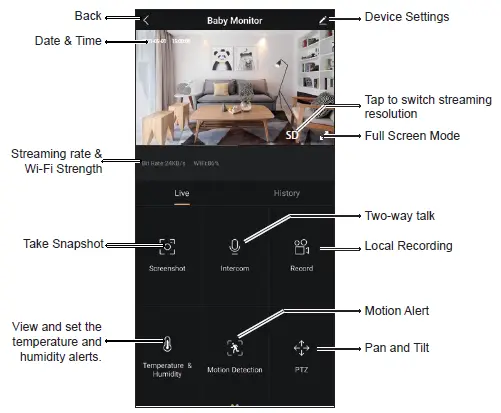 Uniden-BW614PTR-Additional-or-Standalone-Camera-Baby-Monitoring-System-FIG-18
