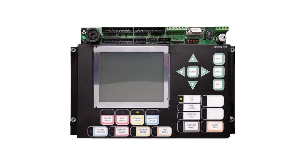 Mircom Raxn-4000lcdg Network Remote Graphic Annunciator Instructions