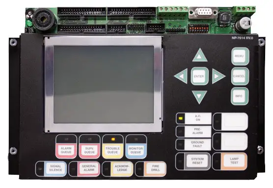 Mircom RAXN-4000LCDG Network Remote Graphic Annunciator