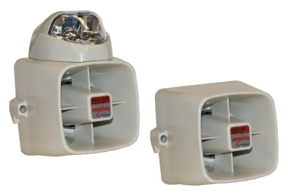 POTTER SSX-82 Series 127dB Durable Siren or Siren Strobe