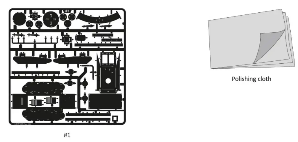 Model Parts And Assembly Tools
