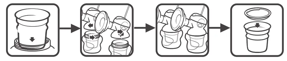 Double Electric Breast Pump - QUICK START GUIDE