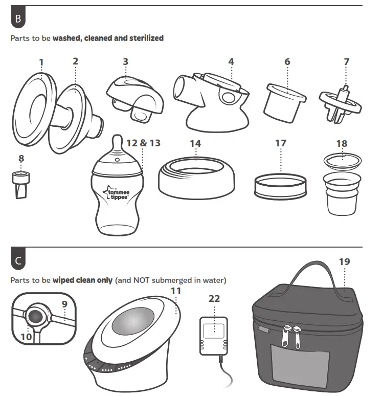 Double Electric Breast Pump b