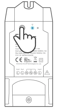 Sonoff Dual R2 2-Gang Wi-Fi Smart Switch-9