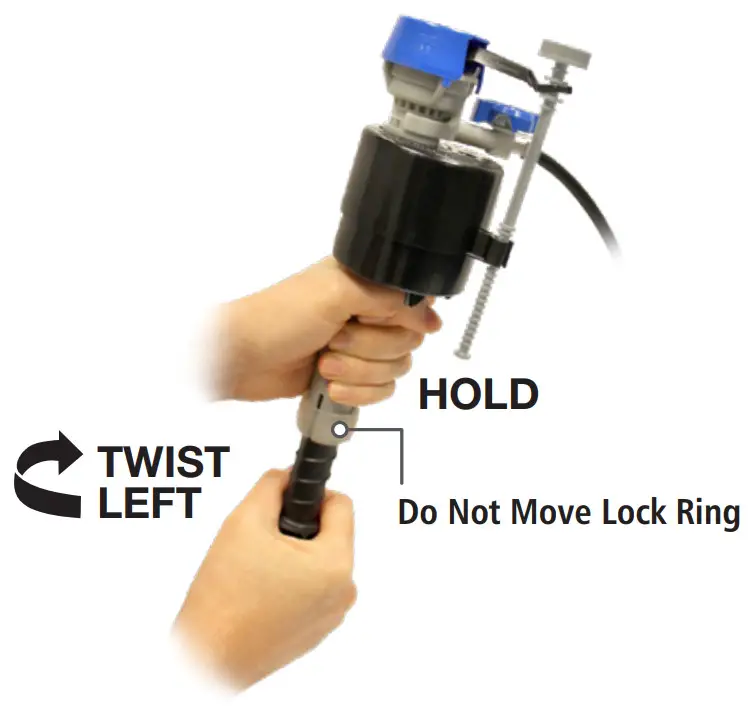 Fluidmaster K-400H-5002 PerforMax Fill Valve and Seal Kit- Increasing