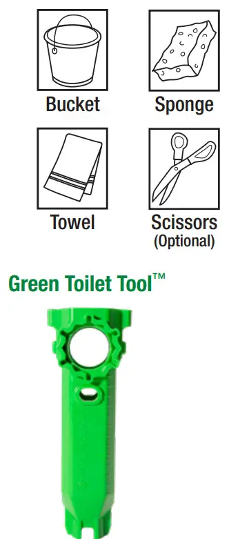 Fluidmaster K-400H-5002 PerforMax Fill Valve and Seal Kit- TOOLS