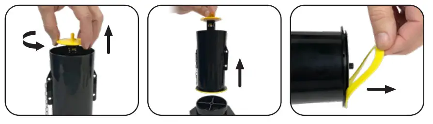 Fluidmaster K-400H-5002 PerforMax Fill Valve and Seal Kit- YELLOW seal