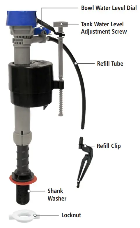 Fluidmaster K-400H-5002 PerforMax Fill Valve and Seal Kit- video - PARTS