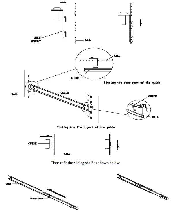allavino Freestanding Wine Cooler YHWR99 2 - Moving Racks