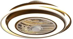 Gdrasuya10 QLB15DPS Modern Ceiling Light with Fan Remote Control