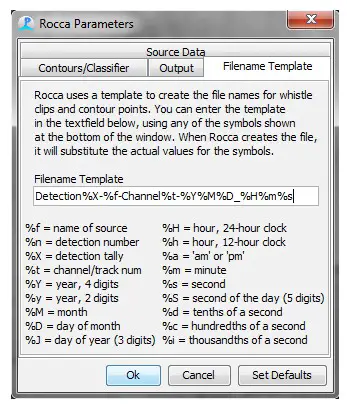 Systems overview diagram – Filename Template Tab