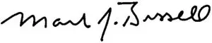 Mark J. Bissell Chairman Signature
