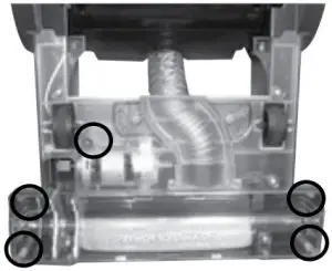 Rotating brush and drive belt maintenance