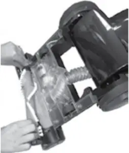 Rotating brush and drive belt maintenance