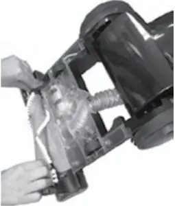 Rotating brush and drive belt maintenance