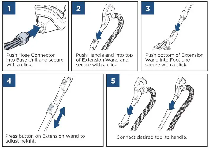 Bissell 2230 Pet Hair Eraser - Assembly