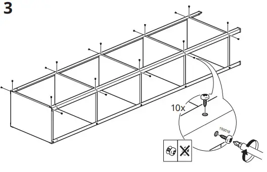 IKEA 204.885.04 Hyllis Regal Drinnen Draussen -PAT3