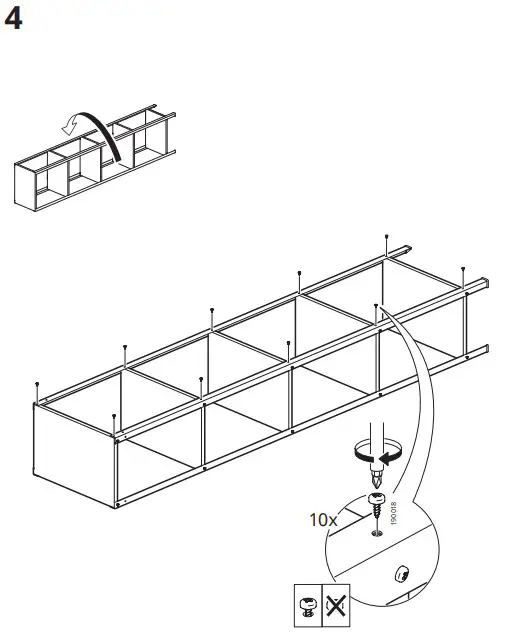 IKEA 204.885.04 Hyllis Regal Drinnen Draussen -PAT4