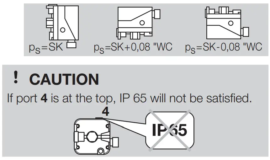 Honeywell KS84447011 Pressure Switches for Gas-3