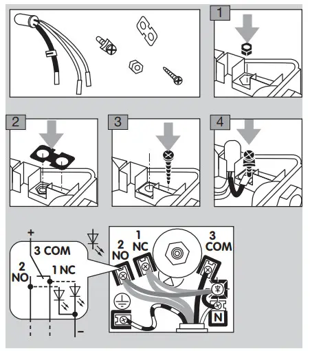 Honeywell KS84447011 Pressure Switches for Gas-Accessories