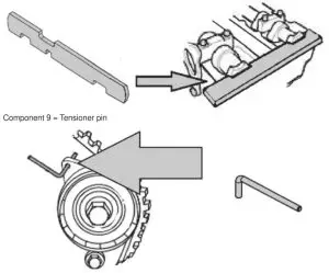 DRAPER ETK 170 17785 Engine Timing Kit Instructions------------Component 7