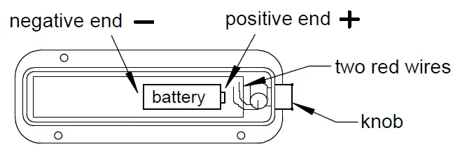 Place the battery