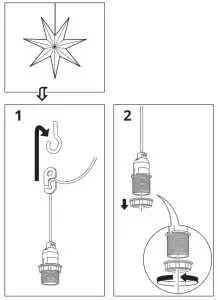 IKEA STRALA 70cm Lamp Shade Lace - fig12