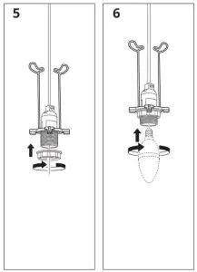 IKEA STRALA 70cm Lamp Shade Lace - fig16