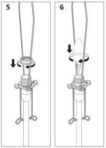 IKEA STRALA 70cm Lamp Shade Lace - fig7