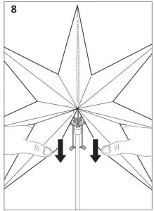 IKEA STRALA 70cm Lamp Shade Lace - fig9