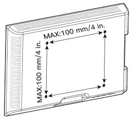 HUANUO Monitor Desk Mount - VESA Pattern