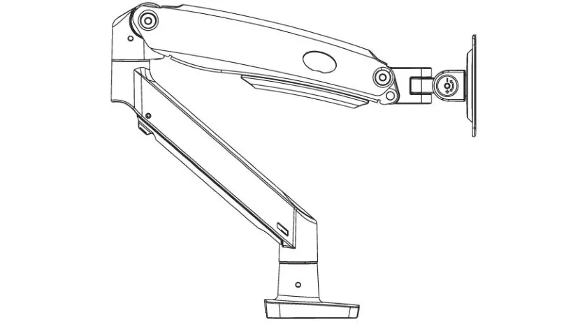 Huanuo Monitor Desk Mount Instruction Manual