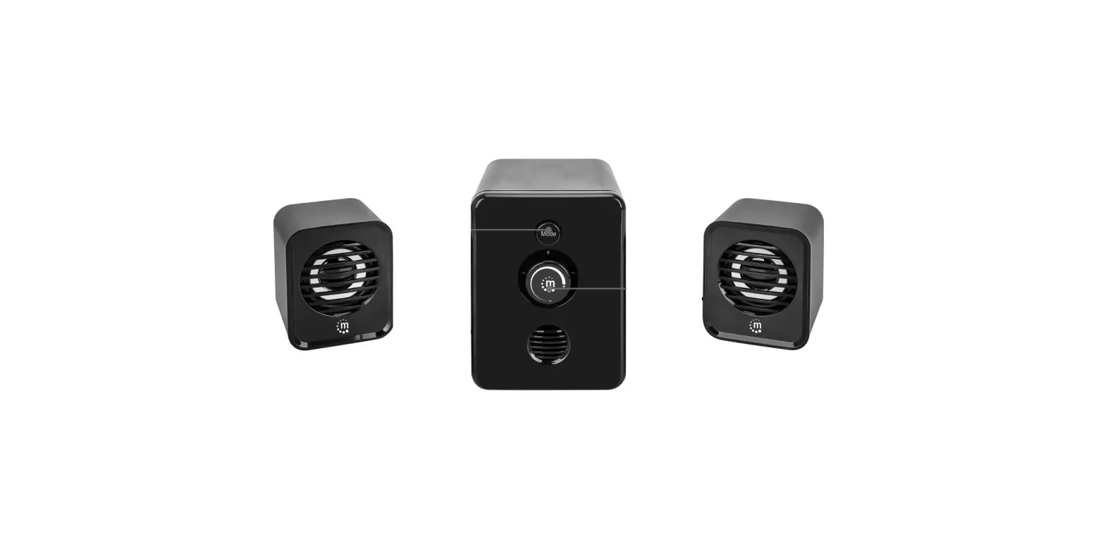 Manhattan 167345 Bluetooth Rgb Led 2.1 Desktop Usb Speaker System Instructions