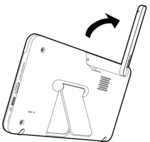 Raise the parent unit antenna