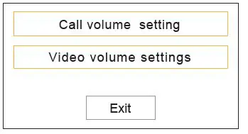 Volume Setting